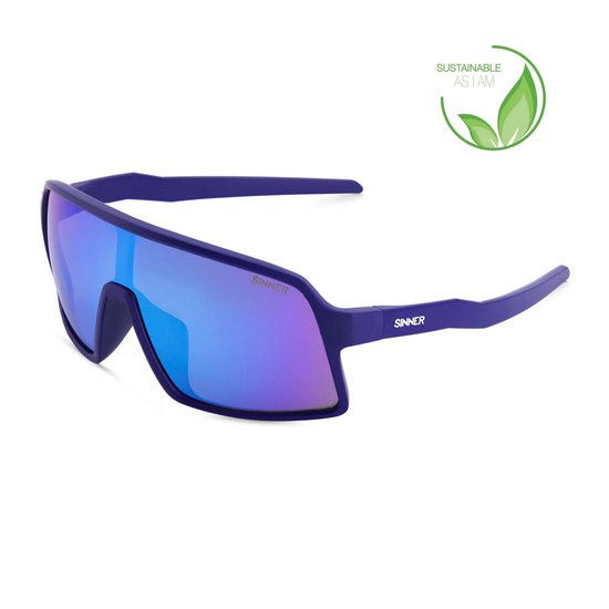 SINNER Alseis - Zonnebril - Donkerblauw - Junior - One size - BIO based frame van Merkloos