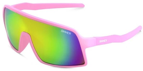 SINNER Alseis - Zonnebril - Mat roze - Junior - One size - BIO based frame van Merkloos
