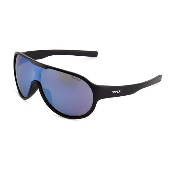 SINNER Anem - Zonnebril - Mat zwart - Junior - One size - BIO based frame van Merkloos