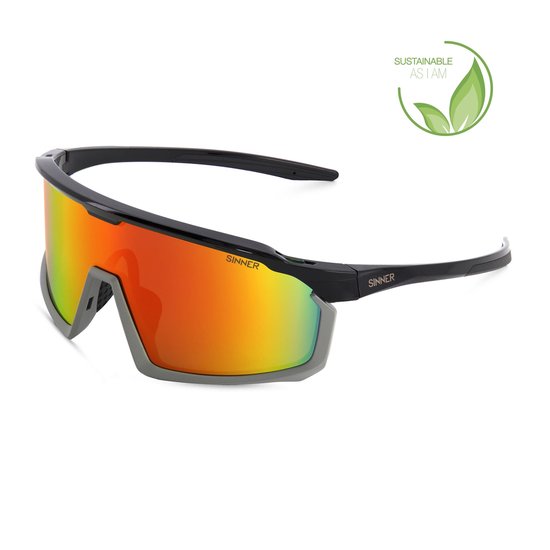 SINNER Araza - Sportbril/ Zonnebril - Grijs - Unisex - One size - BIO based frame