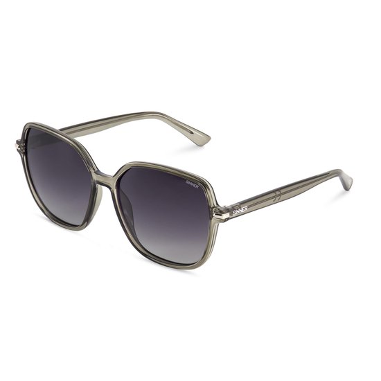 SINNER Barfleur- Zonnebril - Polariserende SINTEC® lenzen - Grijs - Dames - One size - BIO based frame van Merkloos