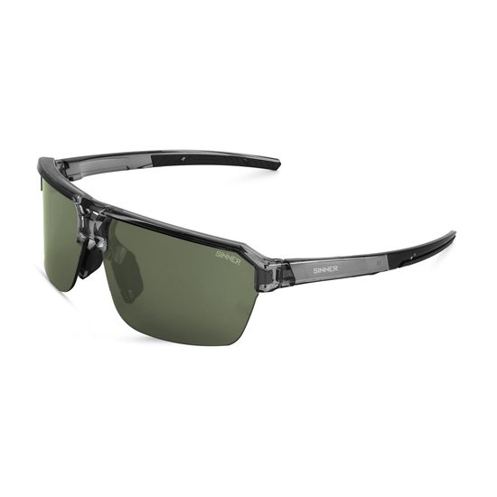 SINNER Bolt - Sportbril/ Zonnebril - Zwart - Unisex - One size - BIO based frame van Merkloos