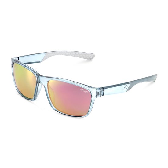 SINNER Breni - Zonnebril - Polariserende SINTEC®-lenzen - Grijs/ blauw - Unisex - One size - BIO based frame van Merkloos