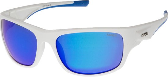 Sinner Bruno Unisex Zonnebril - Wit - One Size van Sinner