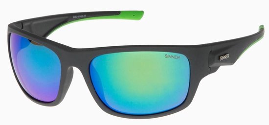 Sinner Bruno Unisex Zonnebrillen - Grijs - One Size van Sinner