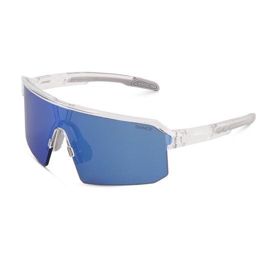 SINNER Calya - Sportbril/ Zonnebril - Grijs/ Transparant - Unisex - One size - BIO based frame