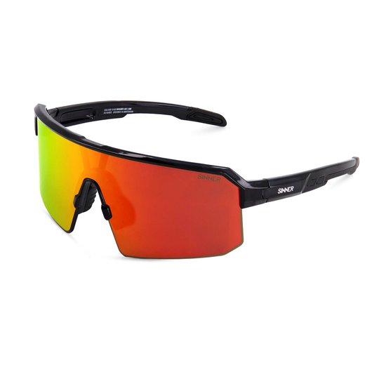 SINNER Calya - Sportbril/ Zonnebril - Zwart - Unisex - One size - BIO based frame van Merkloos