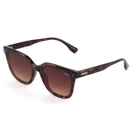 SINNER Dokos - Zonnebril - Polariserende SINTEC®-lenzen - Tortoise bruin - Unisex - One size - BIO based frame van Merkloos