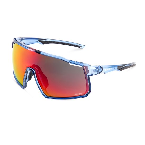 SINNER Fari - Sportbril/ Zonnebril - Blauw/ zwart - Unisex - One size - BIO based frame