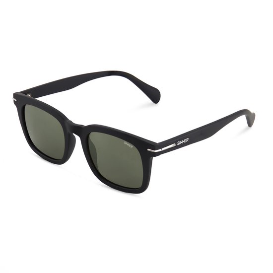 SINNER Filoti - Zonnebril - Polariserende SINTEC®-lenzen - Mat Zwart - Unisex - One size - BIO based frame van Merkloos