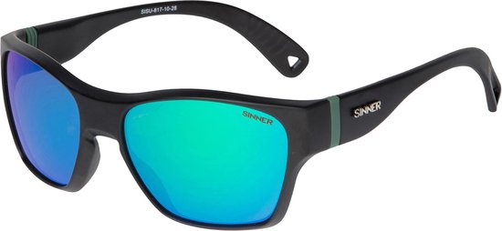 Sinner Gunstock Unisex Zonnebrillen - Zwart - One Size van Sinner