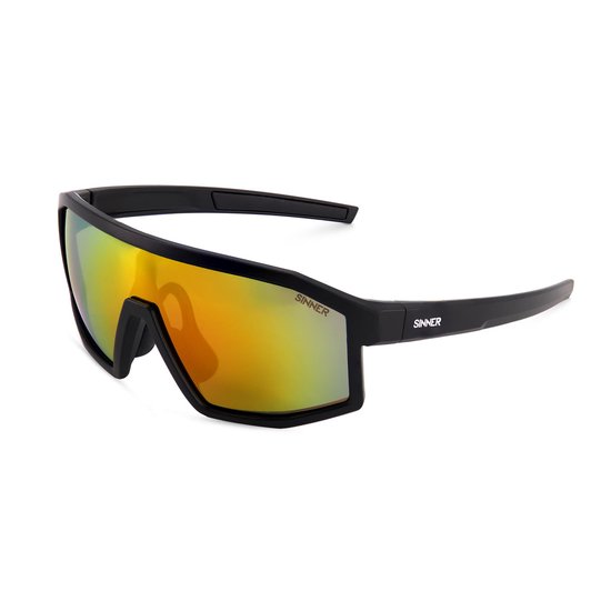 SINNER Lys - Sportbril/ Zonnebril - Mat zwart - Junior - One size - BIO based frame van Merkloos