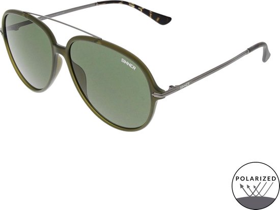 SINNER Montcalm - Zonnebril - Donkergroen - Unisex - One size