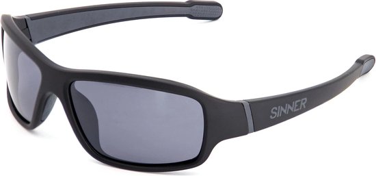SINNER Ros X - Zonnebril Gepolariseerd - Zwart - Unisex - One size - BIO based frame van Merkloos