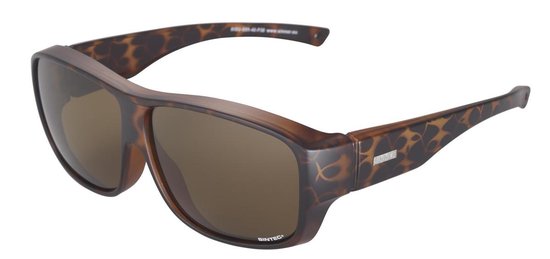 Sinner Sunrise Fit Over SINTEC® Polarised - Zonnebril - Unisex - Bruin van Sinner