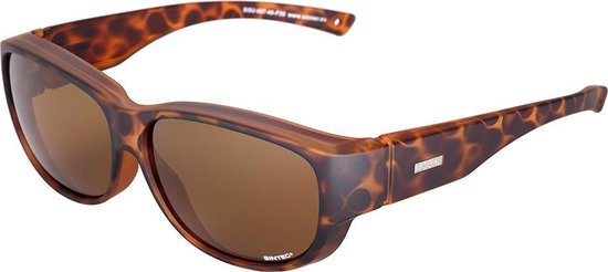 Sinner Sunrise S Fit Over SINTEC® Polarized - Zonnebril - Unisex - Bruin van Sinner