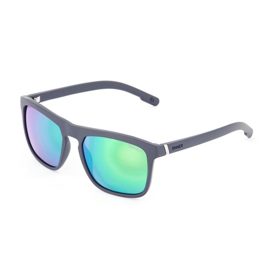 SINNER Thunder Teen - Zonnebril - Donkerblauw - BIO based frame van Merkloos