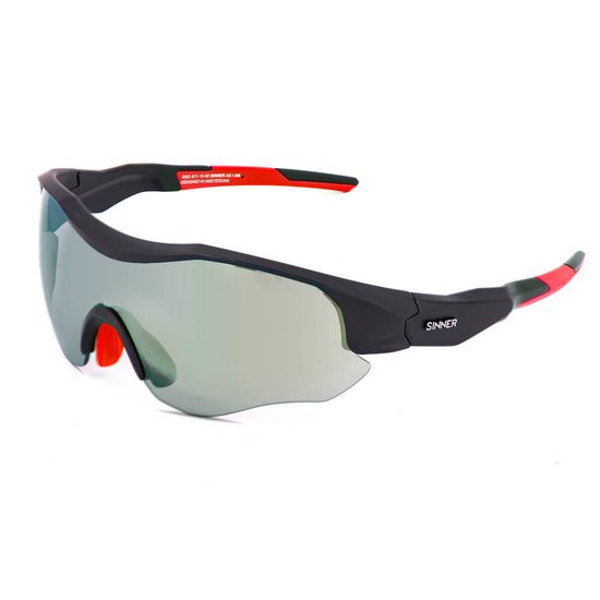 Sinner Triple zonnebril - Grijs rood - Golf lens van Sinner