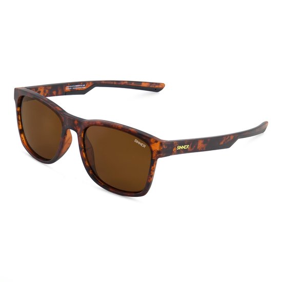 SINNER Zuni - Zonnebril - Polariserende SINTEC®-lenzen - Bruin/ zwart - Dames - One size - BIO based frame van Merkloos