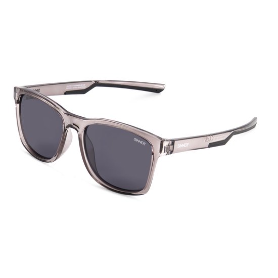 SINNER Zuni - Zonnebril - Polariserende SINTEC®-lenzen - Grijs/ Zwart - Unisex - One size - BIO based frame van Merkloos
