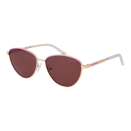 Skechers Se00023 Gepolariseerde Zonnebril Goud Smoke Polarized Man