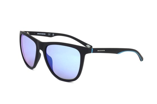 Skechers SE6118 02X MATTE BLACK 57/18/140 MAN Zonnebrillen van Merkloos