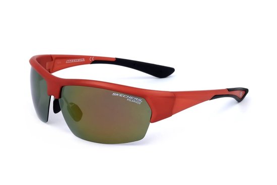 Skechers unisex Zonnebril voor sport - ski - mountain bike - gespiegeld SE5144 67D 70 van Merkloos