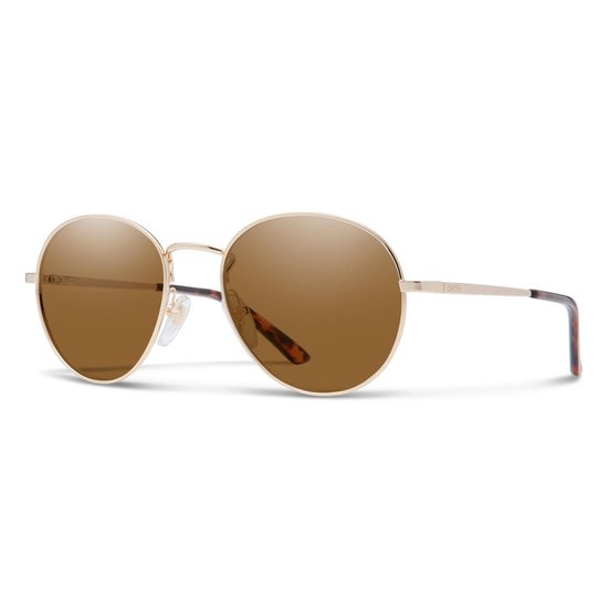 Smith Zonnebril Prep Unisex Cat 3 Polycarbonaat Goud/lichtbruin van Smith