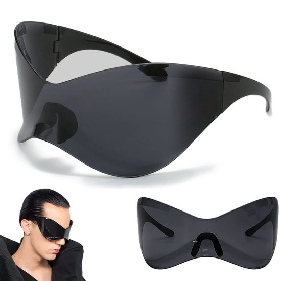 Solidchoice - Futuristische Zonnebril met UV400 Bescherming voor Halloween