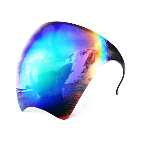 Solidchoice - Futuristische Zonnebril met Volledige Gezichtsbescherming