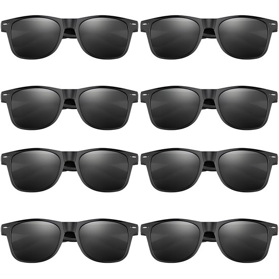 Solidchoice - Set van 8 Gepolariseerde Zonnebrillen voor Divers Gebruik