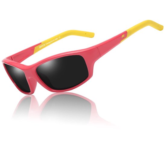 SolidKeus - Polarized Zonnebril voor Kinderen met Flexibele Rubber en UV400 Bescherming