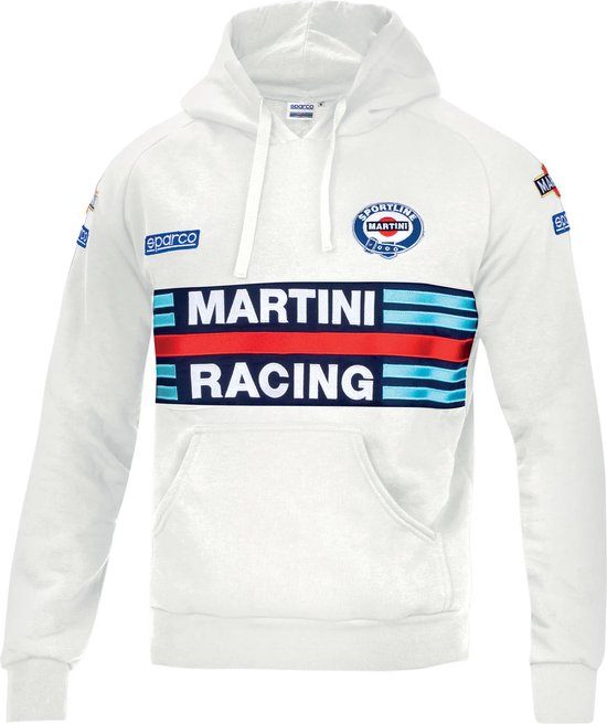 Sparco Martini Racing Hoodie - L - Wit van Sparco