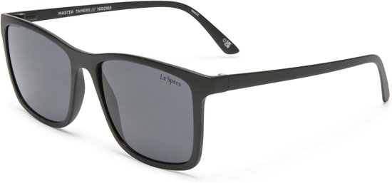 Specs Master Tamers Zonnebril voor heren, matzwarte zonnebril, Rook Mono, Eén maat
