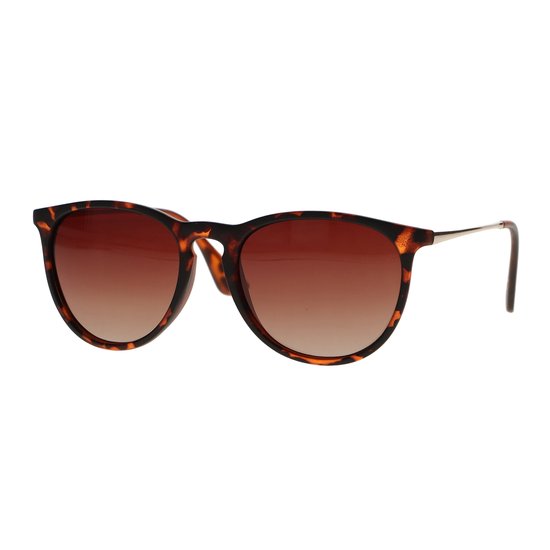 Spectrum Zonnebril Tortoise Goud Bruin Glas Unisex van Kapten & Son