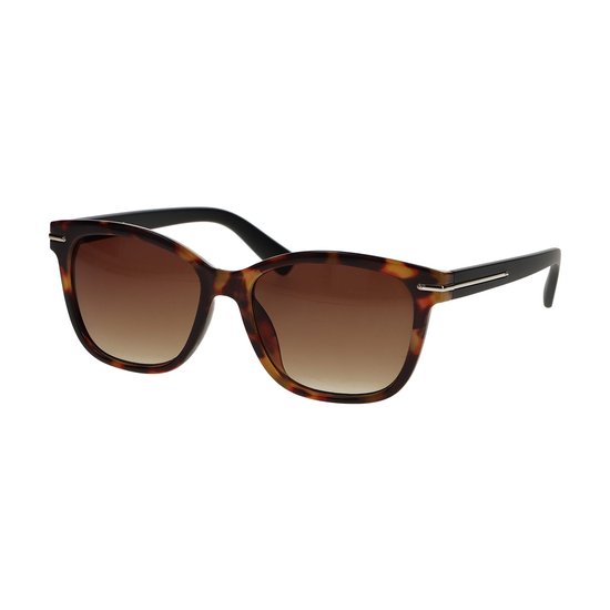 Spectrum Zonnebril Vierkant Tortoise/ Mat Zwart Dames van Komono