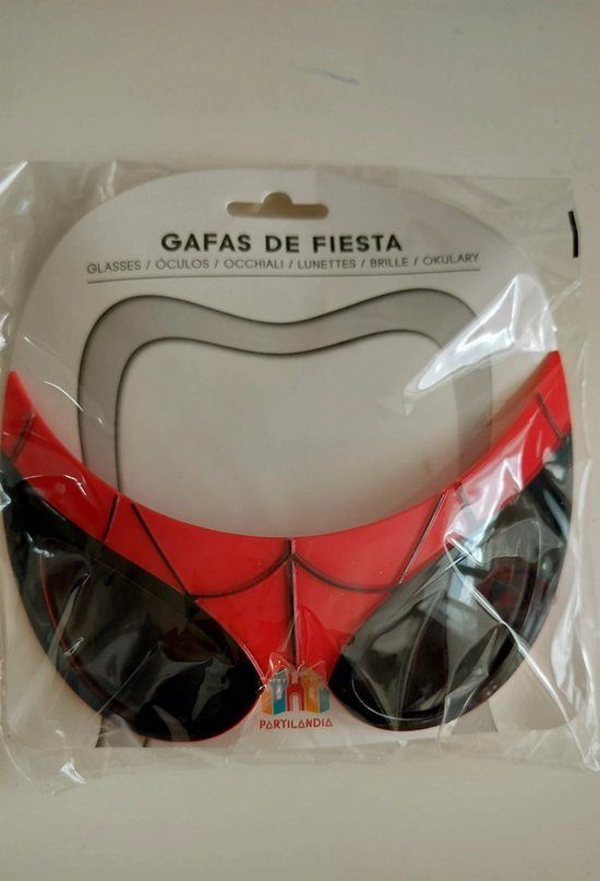 Spiderman zonnebril - rood van Marvel
