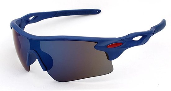 Sport Zonnebril Blauw van Merkloos
