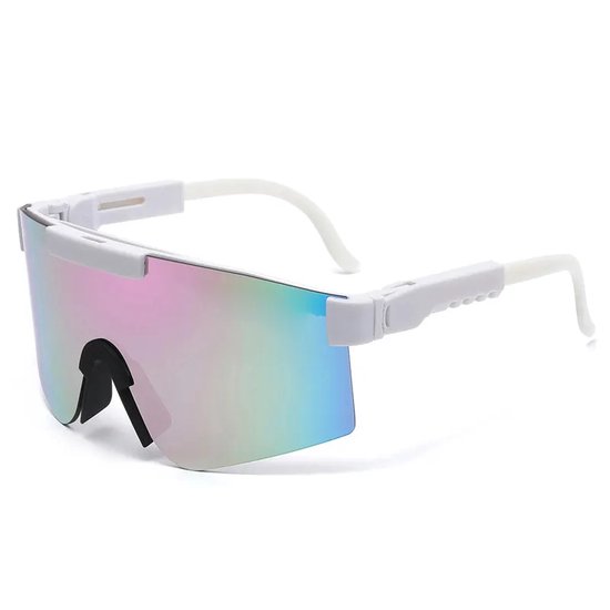 Sport Zonnebril - Fiets Bril Winddicht – Skibril - Ski bril - Roze