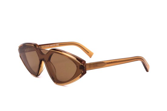 Sportmax SM0001 39E SHINY YELLOW 0/0/140 Vrouw Zonnebrillen van Merkloos