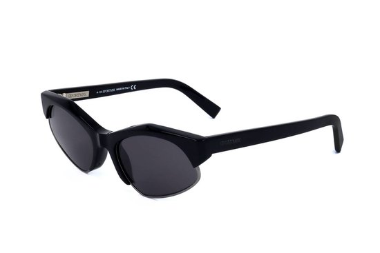 Sportmax SM0004 01A SHINY BLACK 55/18/140 Vrouw Zonnebrillen van Merkloos
