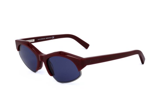 Sportmax SM0004 66V SHINY RED 55/18/140 Vrouw Zonnebrillen van Merkloos