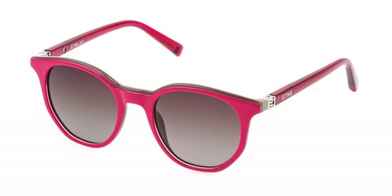 Sting SSJ747 Fuxia+cristallo+beige 46/19/130 JUNIOR Zonnebrillen van Merkloos