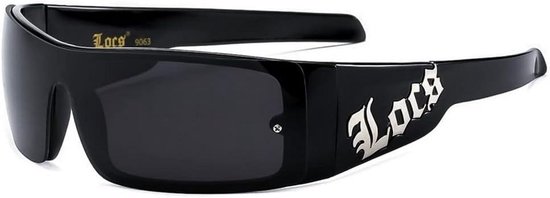Stoere Zonnebril Heren - Zwart-Wit Biker Stijl met UV400 Bescherming
