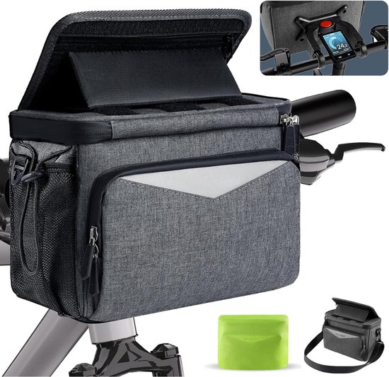 Stuurtas Fiets - Stuurtas - Frametas Fiets - Fietstas Stuur - Stuurtas Fiets Elektrische Fiets van Merkloos