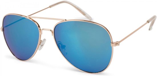 styleBREAKER Kids Aviator Bril met roestvrij stalen montuur, gespiegeld of getint, Aviator Bril, Zonnebril 09020059