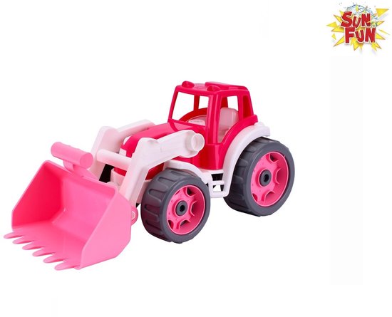 Sun Fun Tractor met Shovel van Sun Fun