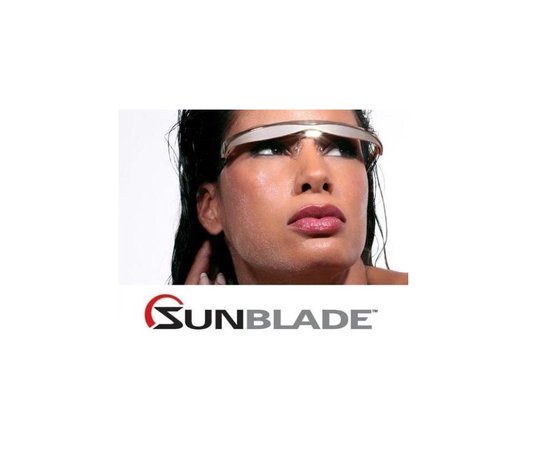 Sunblade SB-100 Fashion -  Uniek ontwerp zonder glazen -  Design zonnebril / zonneklep van Sunblade
