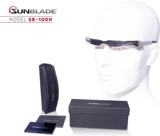 Sunblade SB-100H Fashion - Design zonnebril - Uniek ontwerp zonder glazen! van Sunblade