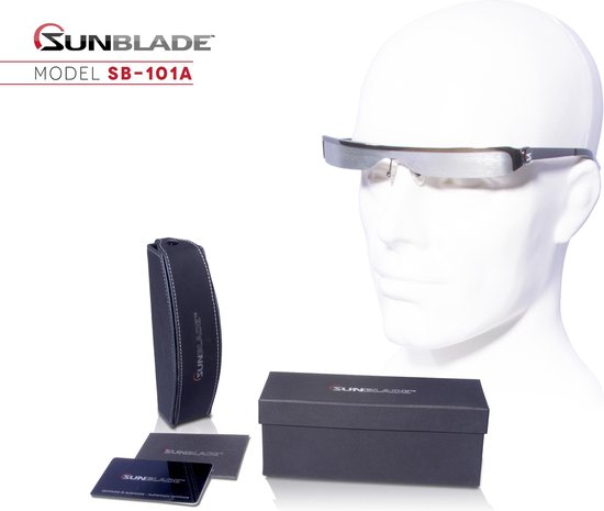 Sunblade SB-101A Fashion - Design zonnebril - Uniek ontwerp zonder glazen! van Sunblade